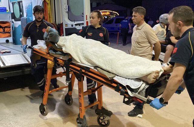 Toprak bastı geleneği kanlı bitti! Hastanede yaşam savaşı veriyor