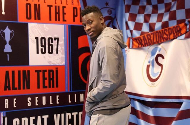 Trabzonspor’a Onana için İngiltere’den müjdeli haber