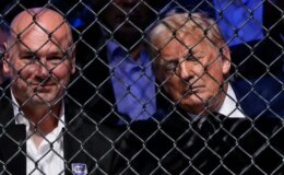 Trump doğum gününde uyuyakaldı! Beyaz Saray’daki UFC gecesine o anlar damga vurdu
