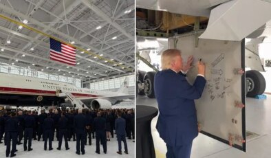 Trump’ın yeni Air Force One’ı ABD’ye ulaştı! Değeri dudak uçuklatıyor