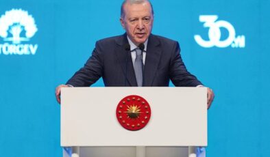 TÜRGEV’in 30. yıl dönümü programı başladı! Cumhurbaşkanı Erdoğan konuşma yapıyor