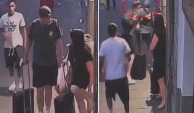 Turistik şehirde göçmen terörü! Turist çifti fena oyuna getirdiler