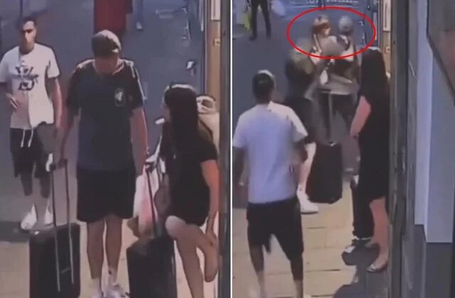 Turistik şehirde göçmen terörü! Turist çifti fena oyuna getirdiler