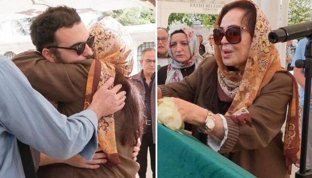 Türkan Şoray, ‘Panter Emel’in cenazesinde kahroldu