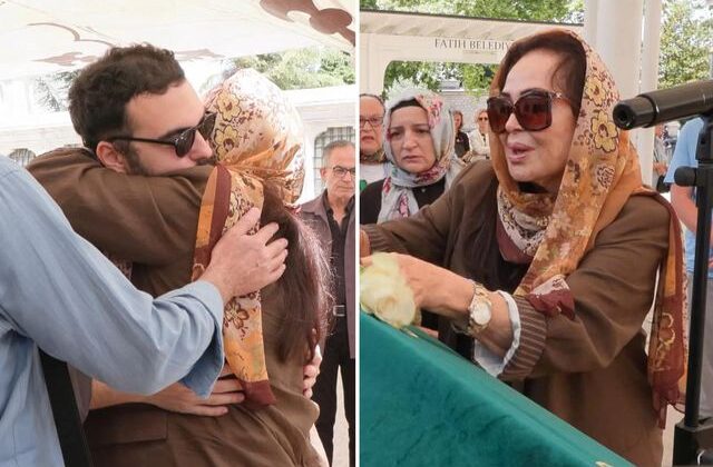 Türkan Şoray, ‘Panter Emel’in cenazesinde kahroldu