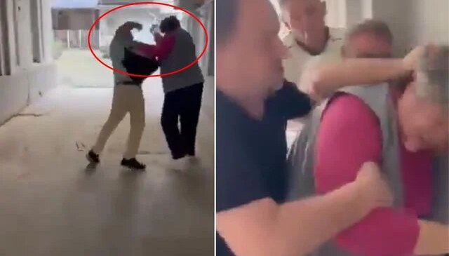 Ukrayna’da skandal görüntü! Türk restoran sahibi yaşlı kadını öldüresiye dövdü