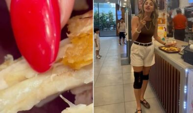 Ünlü fast food zincirinde mide bulandıran olay! Çocuğuna aldığı tavuk kurtlu çıktı