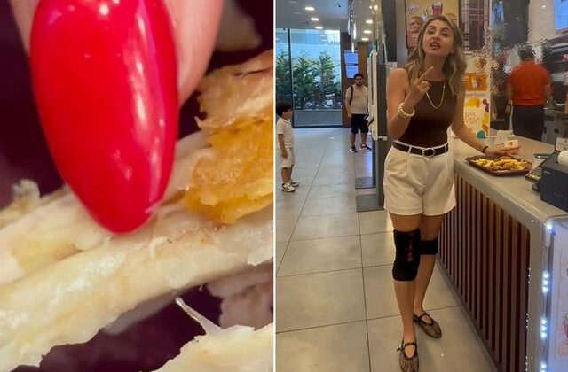 Ünlü fast food zincirinde mide bulandıran olay! Çocuğuna aldığı tavuk kurtlu çıktı