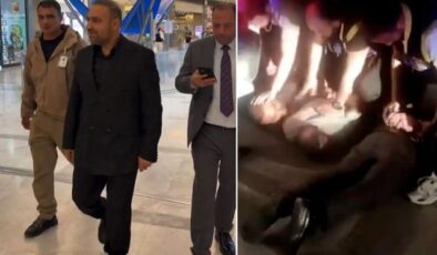 Ünvanını söyleyip AVM denetlemeye kalktı, polis fena paketledi