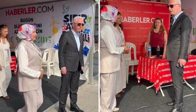 Vali gibi vali! Davut Gül, Sıfır Atık Festivali’nde tüm stantları gezdi