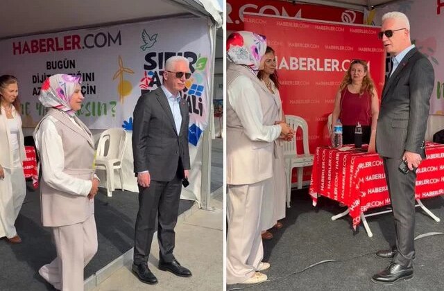Vali gibi vali! Davut Gül, Sıfır Atık Festivali’nde tüm stantları gezdi