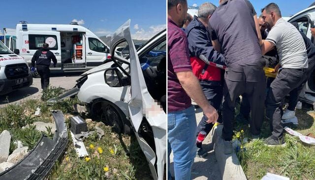 Van’da iki otomobil çarpıştı! 4 kişi hayatını kaybetti, 2 kişi yaralandı