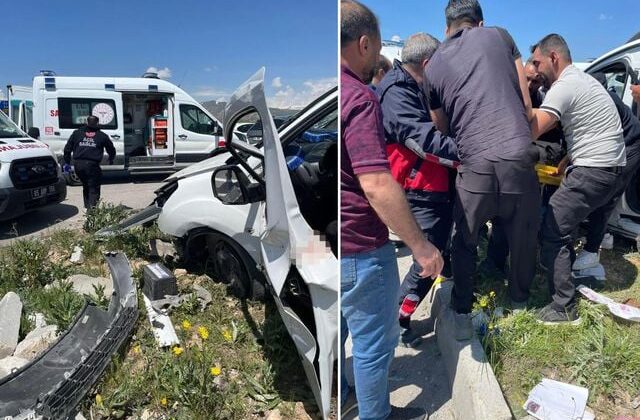 Van’da iki otomobil çarpıştı! 4 kişi hayatını kaybetti, 2 kişi yaralandı