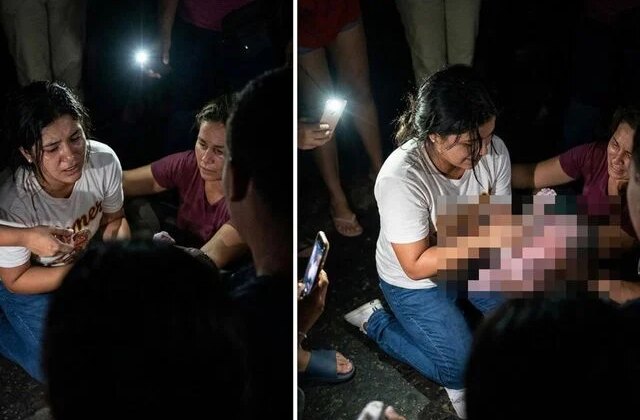 Venezuela’da depremin ortasında mucize doğum