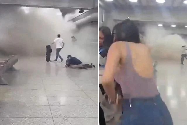 Venezuela’daki deprem anı kamerada! Havalimanındaki panik saniye saniye kaydedildi
