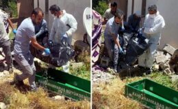 Kokudan rahatsız olan komşuların ihbarıyla cansız bedeni bulundu