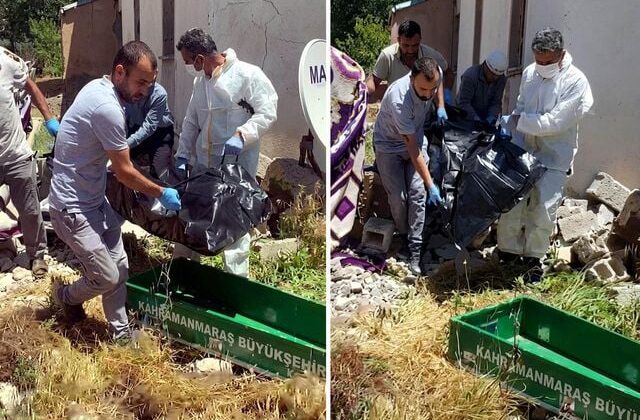 Kokudan rahatsız olan komşuların ihbarıyla cansız bedeni bulundu