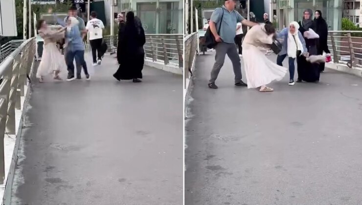 Kocasıyla ilişkiye girmeye çalışan kadını evire çevire dövdü
