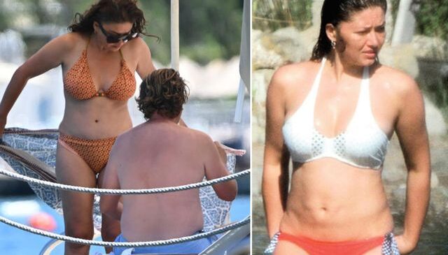 Yaz sezonunu açan Nurgül Yeşilçay Marmaris’te bikiniyle yakalandı