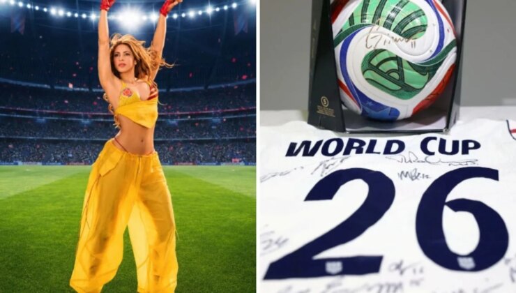 100 milyon dolarlık dev müzayede! Shakira kostümü ve Messi forması satışta