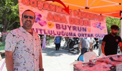 11 yıllık evliliği sona eren gurbetçi lokma dağıttı! Yazdığı not bomba