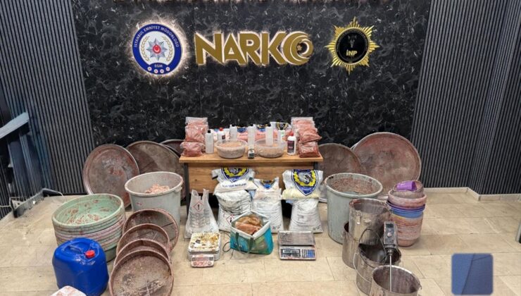 İstanbul’da uyuşturucu 115 kilo hammaddesi ele geçirildi: Tonlarca üretim yapılacaktı