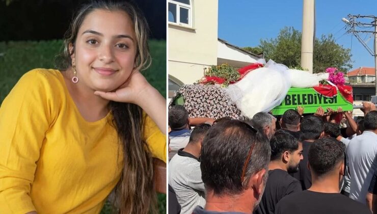 15 yaşındaki Eda, son yolculuğuna gelinlikle uğurlandı