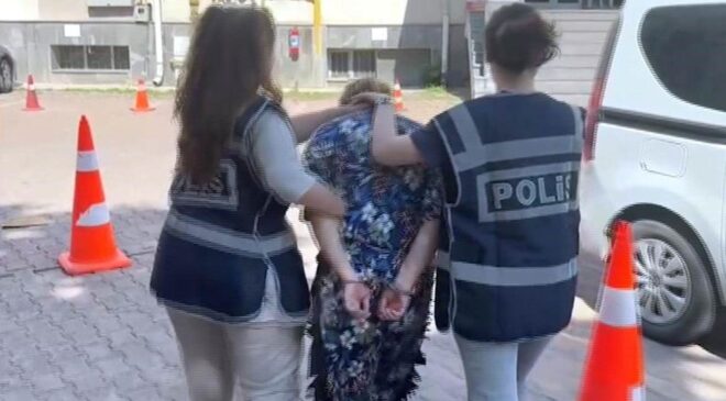 80 yıl kesinleşmiş cezası bulunan kadın polisten kaçamadı