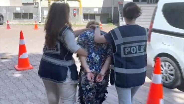 80 yıl kesinleşmiş cezası bulunan kadın polisten kaçamadı