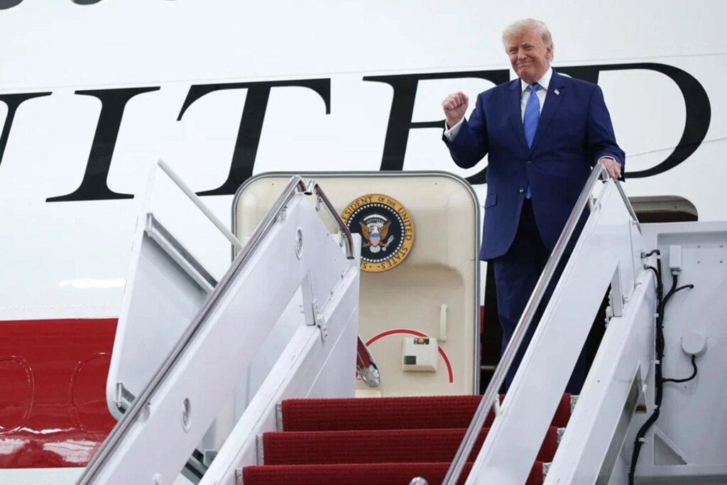 Trump'ın Konvoy Araçları Ankara'ya Getirildi