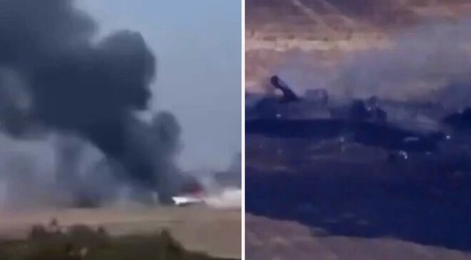 ABD’ye ait F-35 savaş uçağı, askeri üste düştü