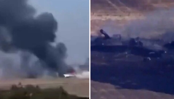 ABD’ye ait F-35 savaş uçağı, askeri üste düştü