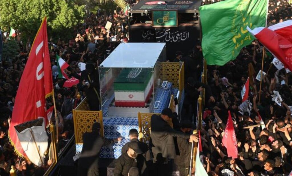 İran'ın dini lideri Ali Hamaney için cenaze töreni düzenlendi