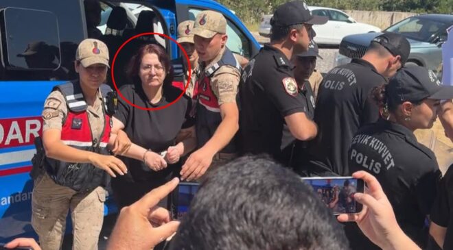 Eski vali Tuncay Sonel’in eşi Handan Sonel adliyede bu sözlerle karşılandı: Katiller