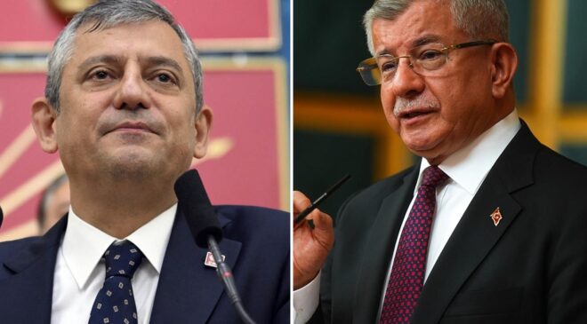 AK Parti’den ayrılıp parti kuran Davutoğlu, Özgür Özel’e tavsiyede bulundu