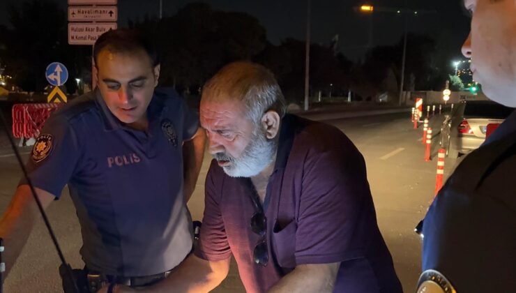Polisten kaçan alkollü sürücü yakalanınca ” Haberim yoktu” diyerek kendini savundu