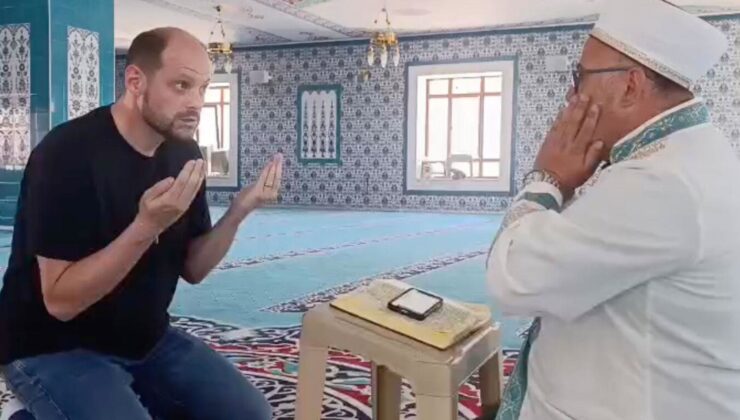Türk kültüründen etkilenen Alman damat Müslüman oldu