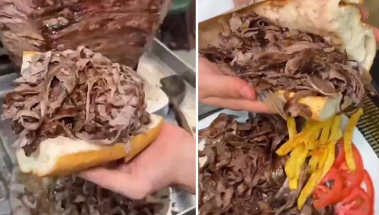 3 bin TL’ye ekmek arası et döner! Para cezası kesildi