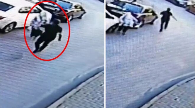 İstanbul’da yolda yürüyen kadının ensesine vurup kaçtı