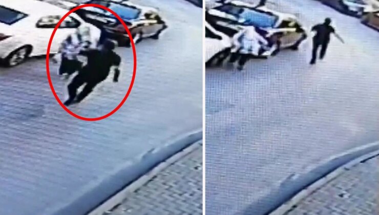 İstanbul’da yolda yürüyen kadının ensesine vurup kaçtı