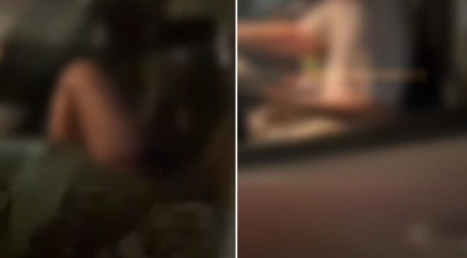 İstanbul’da AVM otoparkında skandal görüntü! Yakalanınca hızla kaçtılar