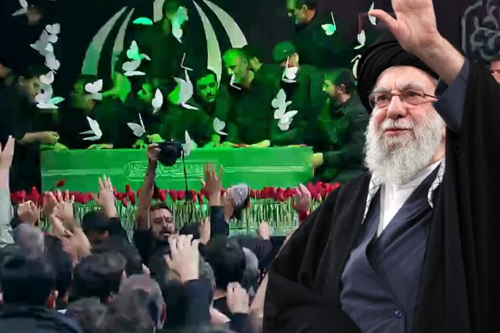 Ali Hamaney'in Cenazesi Tahran'da Uğurlandı