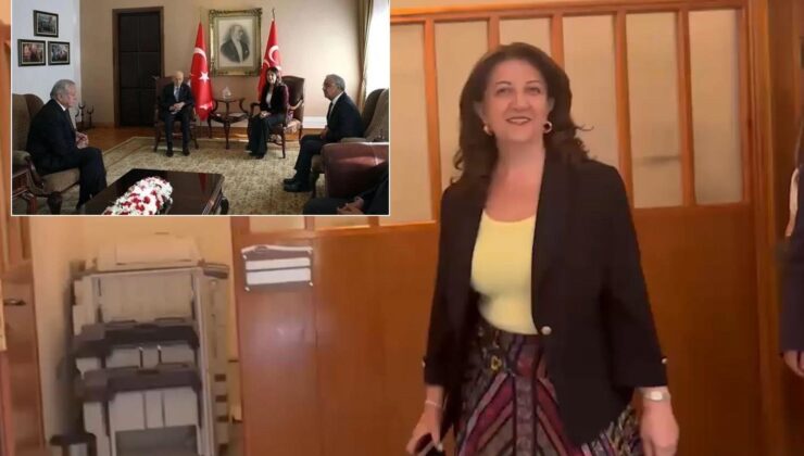 Bahçeli ile görüşme sonrası Pervin Buldan’dan tek cümlelik açıklama
