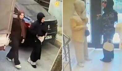 İstanbul’da güpegündüz ev soyan 3 kadın yakalandı; 238 suç kaydı çıktı