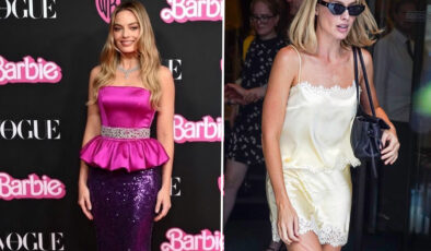 Barbie yıldızı Margot Robbie’nin bacağındaki morluk hayranlarını endişelendirdi