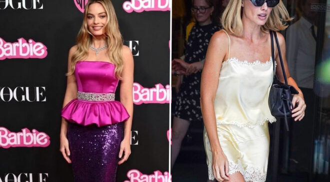 Barbie yıldızı Margot Robbie’nin bacağındaki morluk hayranlarını endişelendirdi