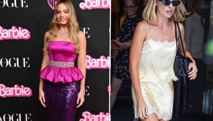 Barbie yıldızı Margot Robbie’nin bacağındaki morluk hayranlarını endişelendirdi