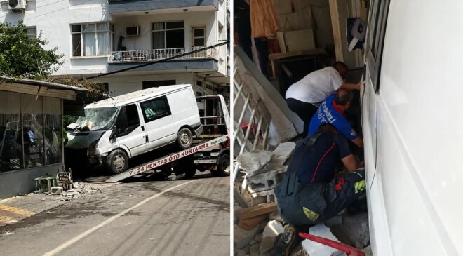 Başına geleceklerden habersiz kıraathanede oturuyordu, feci kazada can verdi