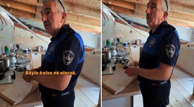 Yüz ifadesi değişti! Baskına giden zabıta ekiplerini şaşırtan sözler