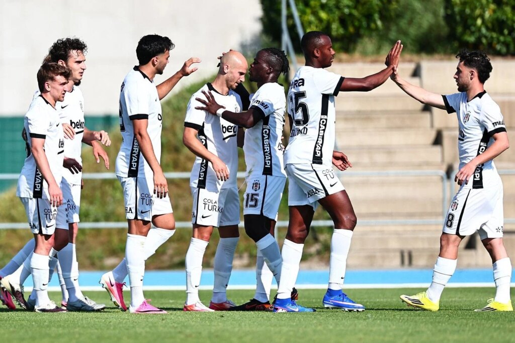 Beşiktaş hazırlık maçında Gyirmoth'u 2-1 yendi
